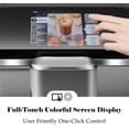 thumbnail image 6 of Fully Automatic Espresso Machine, 20 Bar Coffee Machine with Grinder & Automatic Milk Frother, TFT + Touch Control Panel, 6 of 9