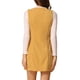 thumbnail image 3 of VESTIDO DE TIRANTES PARA MUJER INSPIRE CHIC, CUELLO REDONDO, PINAFORE, VESTIDO CASUAL DE PANA, TALLA S, AMARILLO OSCURO, 3 of 6