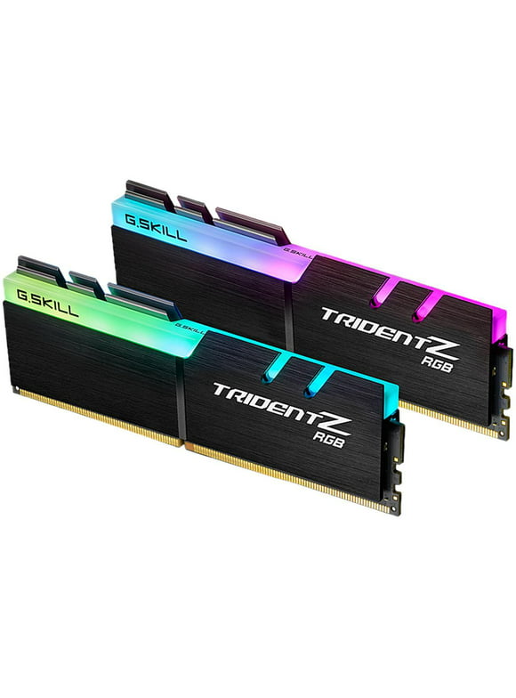 G.SKILL TridentZ RGB Series 16GB (2 x 8GB) 288-Pin PC RAM DDR4 3000 (PC4 24000) Desktop Memory Model F4-3000C16D-16GTZR