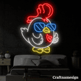 thumbnail image 2 of Craftnamesign Cool Chicken Neon Sign for Chicken Shop Restaurant Wall Decor, 2 of 5