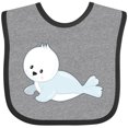 thumbnail image 3 of Inktastic Baby Seal Boys or Girls Baby Bib, 3 of 4