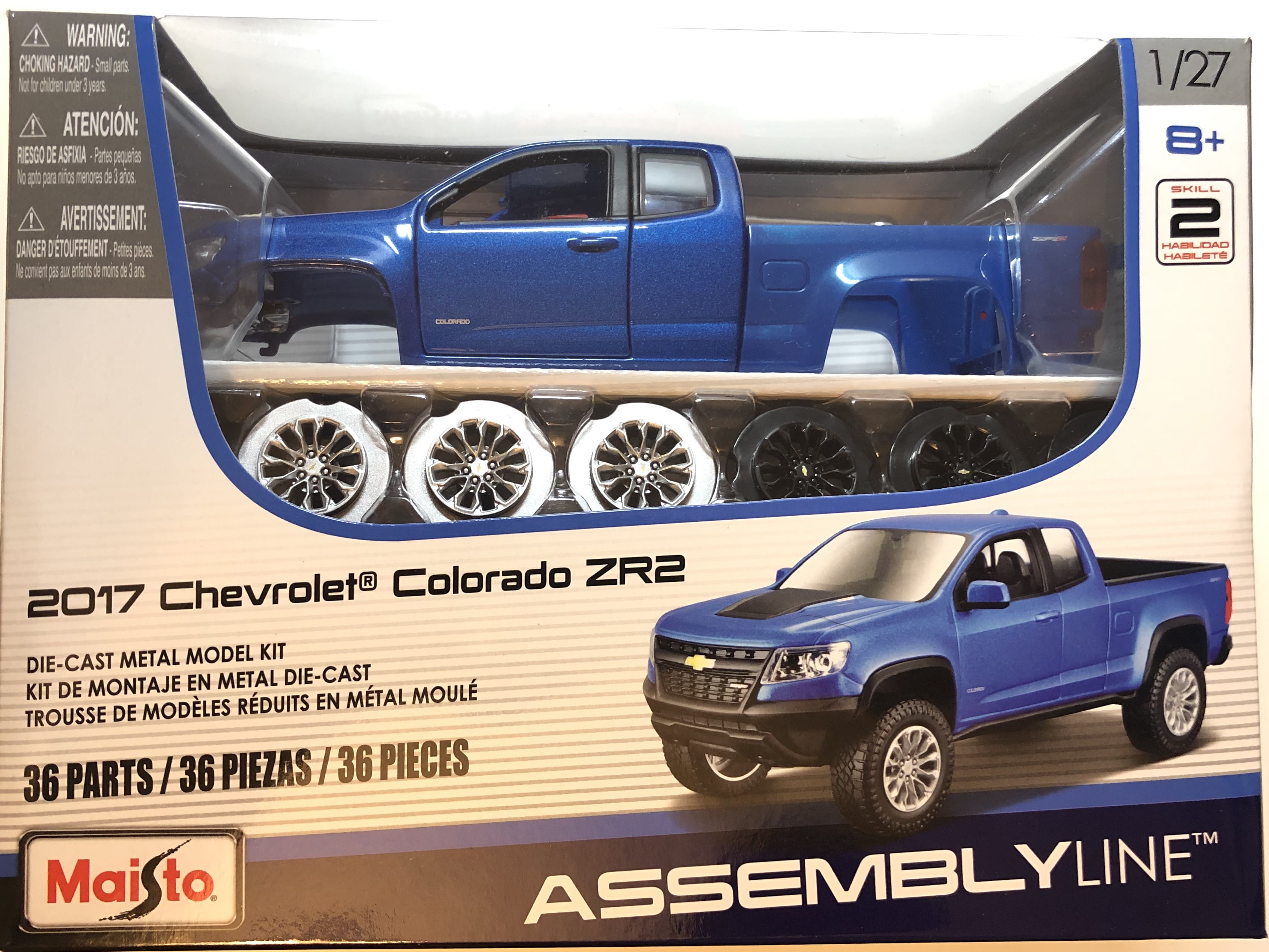 Maisto Assembly Line Diecast Model 124 AL Chevrolet Colorado ZR 2