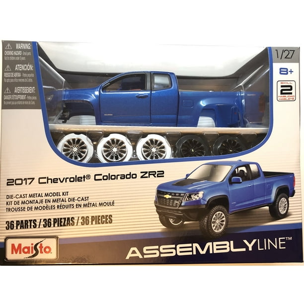 Maisto 1:24 Assembly Line Chevrolet Colorado ZR 2 - Blue - Walmart.ca