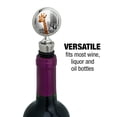 thumbnail image 4 of Giraffe in Taxi Wine Bottle Stopper, 4 of 9