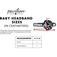 thumbnail image 4 of Pavilion- One Size Fits All Yellow & White Baby Girl Headband, 4 of 4