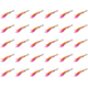 thumbnail image 1 of Señuelo de calamar y camarón de madera, ojos 3D de 7cm con anzuelos, cebo para amantes de la pesca, color naranja, 1 of 2