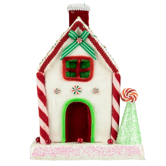 Northlight Peppermint Candy House Christmas Decoration - 11"