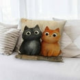 thumbnail image 1 of Herunwer Throw Pillow Covers Soft Decorative Throw Pillowcases Cushion Case Square for Home Decor Bed Couch Car Living Room, 1 of 6