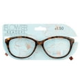 thumbnail image 2 of Flower Eyewear by Drew Barrymore Mae Tortoise 1.50 Reading Glasses, 2 of 5