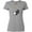 AC-Heather Grey, variant on Inktastic Cute Possum and Heart Tail Women's T-Shirt
