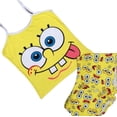 thumbnail image 5 of 2025 Ropa Nuevo conjunto de pantalones cortos de Bob Esponja de dibujos animados para mujer, 5 of 5