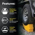 thumbnail image 5 of Camco Curved Trailer-Aid with Chock and Pad, Compatible with Trailers Up to 20,000 lb (44436), 5 of 7