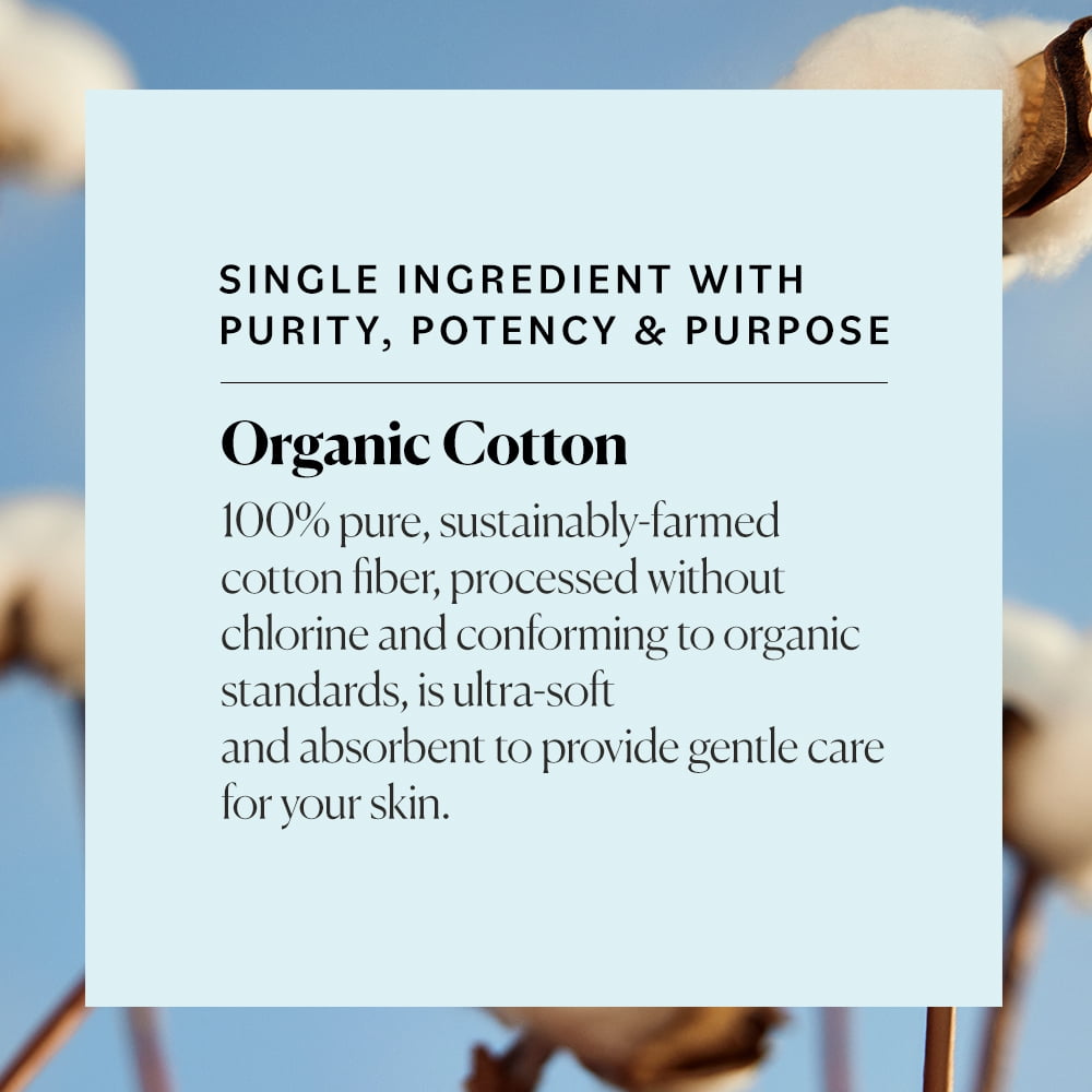 (7 pack) Sky Organics Cruelty-Free 100% Biodegradable Cotton Rounds, 100 Count