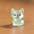 thumbnail image 4 of Glow in The Dark Mini Decor, 12PCS Resin Animal Figurines for Dollhouse, Fairy Garden Landscape, Aquarium & Woodland Theme Decorations, Cute Desk Accessories, 4 of 5