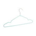 thumbnail image 2 of Cintre Antidérapant en Acier Inoxydable et Plastique Premium pour Adultes - Design Gain de Place, Lisse et Durable pour Organisation de Garde-Robe, Vert, 2 of 6