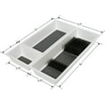 thumbnail image 3 of Mainstays PP TTR Non-Slip 5.7 in x 15.7 in x 2.2 in Kitchen Utensil Organizers, 3 of 8