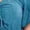 Blue, variant on AURA Plus Size V Neck Short Sleeve Midi Dress High Waist Flowy XL 5XL
