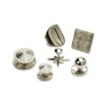 thumbnail image 3 of Schaub And Company 982-DAB Sonata Solid Brass 11/16" Art Deco Mushroom Cabinet Knob -, 3 of 3