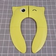thumbnail image 1 of SHOWERORO Toilet Seat Covers for Bathroom Yellow PP Material Potty Training for Home Use 1Pcs, 1 of 7