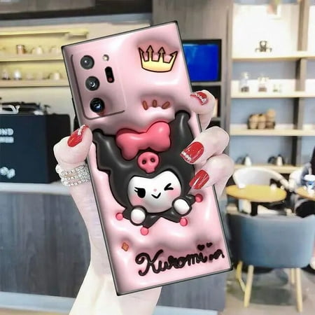 Phone Funda Case For Samsung Galaxy NOTE 20 10 9 M54 M53 M51 M33 M32 F14 M30 M23 M14 J8 J7 J6 Case Anime Hello K-kitty K-Kuromi