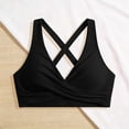 thumbnail image 5 of Womens Solid Tankini Top Pure Beach Tankini Swim Top Casual Swimwear Black S, 5 of 7