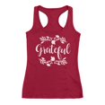 thumbnail image 1 of Tstars Womens Thanksgiving Shirt Holiday Grateful Shirt Fall Top Cute Thanksgiving Gift Shirts for Her Women Racerback Tank Top, 1 of 3