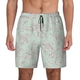 thumbnail image 2 of Goofa Retro Snake Printed Men's Swim Trunks Board Shorts Quick Dry Mens Swimming Trunks with Compression Liner,Breathable Fit Hawaii Beach Shorts-Large, 2 of 9