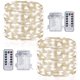 thumbnail image 1 of Cadena de luces TingMiao Cool White Fairy, 10 m, 100 LED, paquete de 2, 1 of 8
