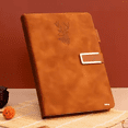 thumbnail image 2 of Cuaderno Libreta A5 Notebook Regalo Pluma Belug, Marron, 2 of 5