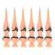 thumbnail image 4 of 6pcs PE Plastic Golf Tees Beauty Bikini Shape Durable Training Practice Tool Accessories, 4 of 5