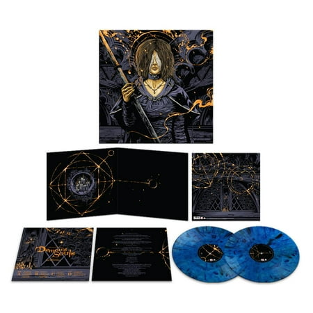 Demons Souls - Exclusive Limited Edition Soundtrack Blue & Black Swirl Colored Vinyl 2LP Shunsuke Kida