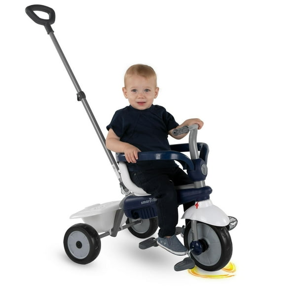 smarTrike Lollipop 3-in-1 Trike - Navy, Lockable pedals!