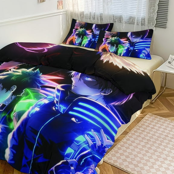 My Hero Academy Luxury Dual-Sided Bedding Set | Heavyweight, Ultra Soft & Vibrantly Printed