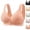 25# Watermelon Red, variant on Floral Lace Front Snap Nursing Bra, Wireless Maternity Breastfeeding Bra, Wide Strap Support Postpartum Bra for Pregnancy Daily Wear Complexion 36