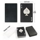 thumbnail image 5 of Juego de cartas LotFancy Black Poker impermeable con fundas, 2 unidades LotFancy LotFancy, 5 of 8