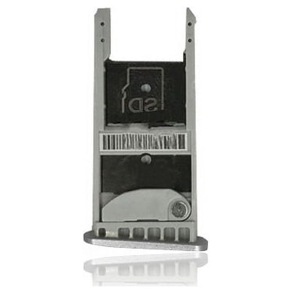 Replacement Sim Tray Compatible For Motorola Moto Z Play Droid (XT1635 / 2016) (Silver)