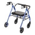 thumbnail image 6 of McKesson Bariatric Rollator Adjustable Height / Folding Steel 35.25 to 39.5 inch Handle Height 146-10215BL-1, 6 of 6