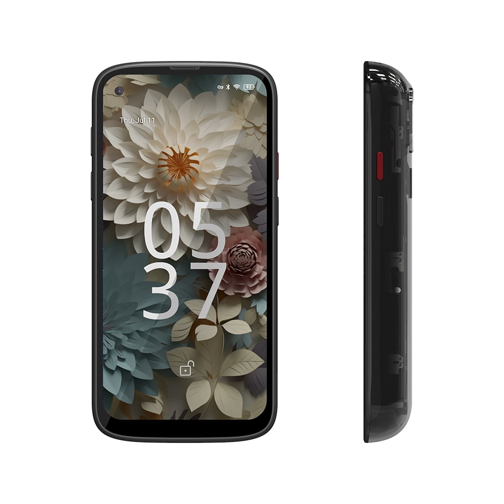 Unihertz Jelly Max, The Smallest 5G Android 14 Postpaid Smartphone 66W 100MP Panda Glass NFC OTG (Support T-Mobile & Verizon only)