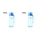 thumbnail image 3 of Hervidor de agua de plástico a prueba de fugas Yuarrent botella de bebida portátil 400ml Azul transparente, 3 of 6