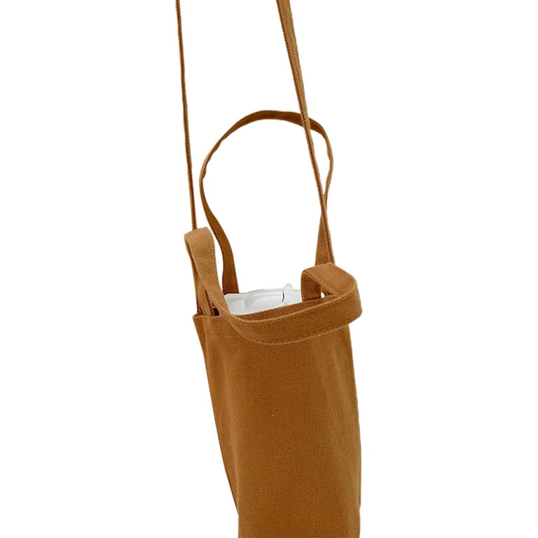 Brown Jute Water Bottle Cover / Pouch