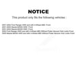thumbnail image 2 of Transit Auto Front Hub Bearing Assembly Suspension Lower Ball Joint Outer Inner Tie Rod End and Sway Bar Stabilizer Link Kit (5Pc) for Car Ford Ranger Mazda B4000 B3000 K7T-104165, 2 of 11