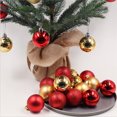 thumbnail image 5 of 12/24 piezas de bolas de Navidad decorativas de 3 cm/4 cm, adornos para árbol de Navidad, colgantes de bolas, adornos navideños, decoración de Año Nuevo para el hogar, 5 of 5