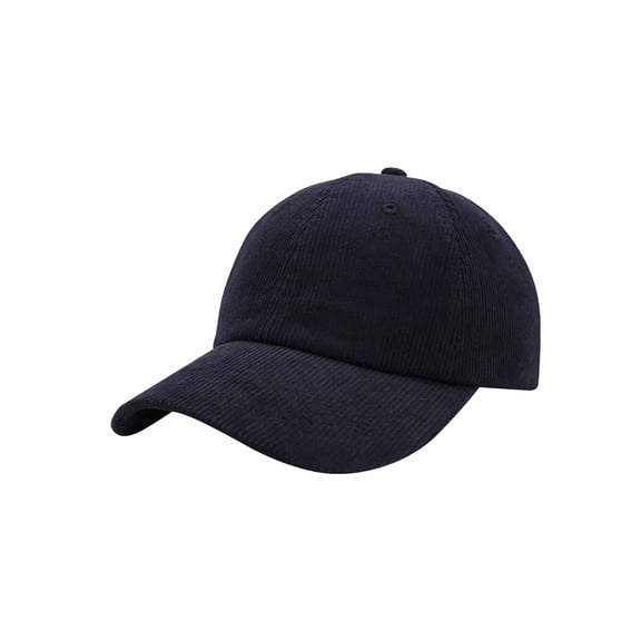 Top Headwear Mens Corduroy Vintage Dad Hat - Comfortable Timeless Cap, Navy