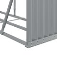 thumbnail image 5 of vidaXL Log Holder Light Grey 300x45x100 cm Galvanised Steel, 5 of 5