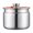 10L, variant on Spacious Stainless Steel Organization Containers Rustproof Construction Airtights Storage Solution Kitchen Supplies