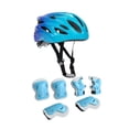 thumbnail image 3 of Casco de casco para bicicletas para niños Casco de patinaje práctico ajustable para patinaje en línea Morado azul, 3 of 8