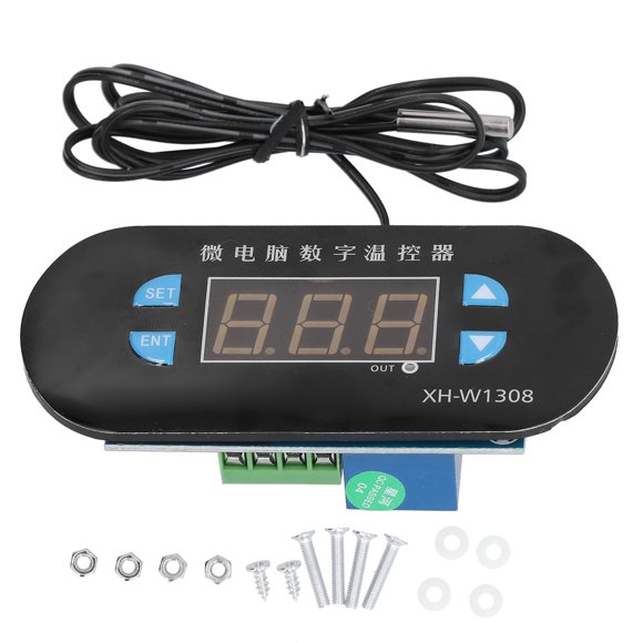 Domqga Digital Temperature Controller, Thermostat High Accuracy For Various Incubation Bases