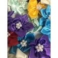 thumbnail image 3 of Charmed Satin Ribbon Star Flower 2 1/4" Applique Sewing Bow Craft Mix Color; Mix 50 pieces; 204-6, 3 of 3