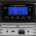 thumbnail image 5 of Trexonic Retro Record Player with Bluetooth, CD Players and 3-speed Turntable in black, 5 of 11