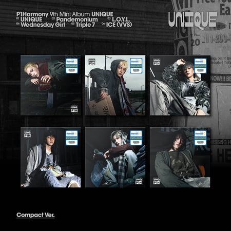 P1Harmony - UNIQUE - Member Compact (Walmart Exclusive) - Music & Performance - CD [Exclusive]